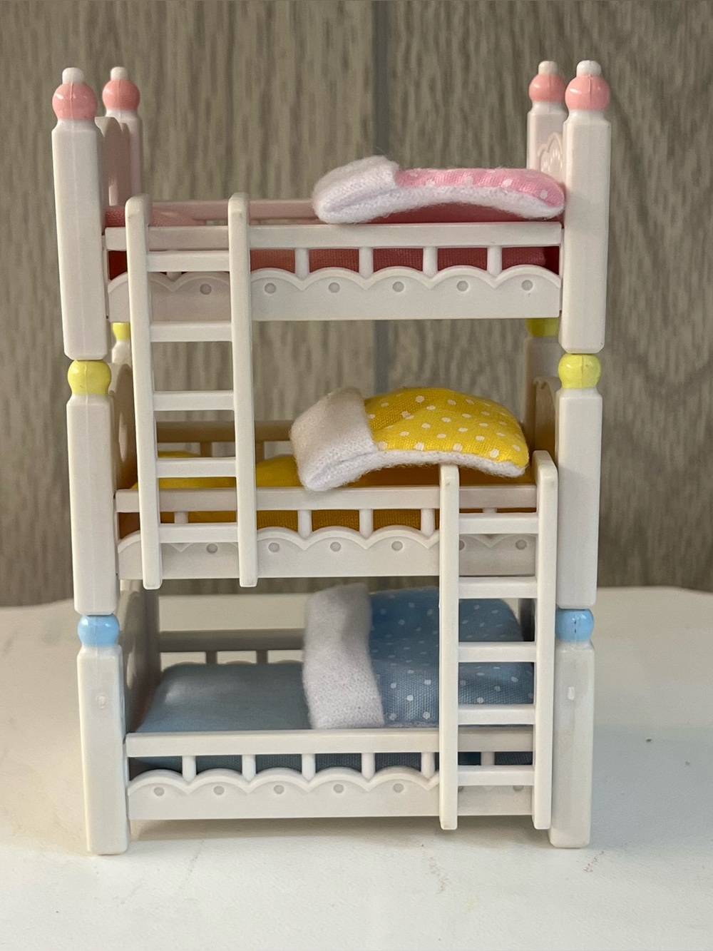 Sylvanian Families Calico Critters Triple Baby Bunk Beds Nursery Bedroom Set